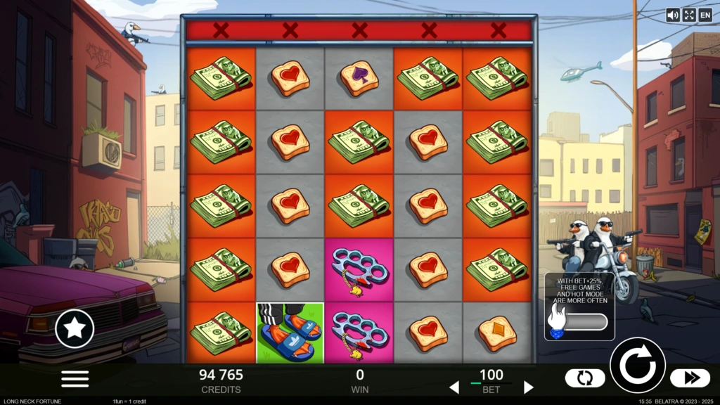 Long Neck Fortune - Base Game